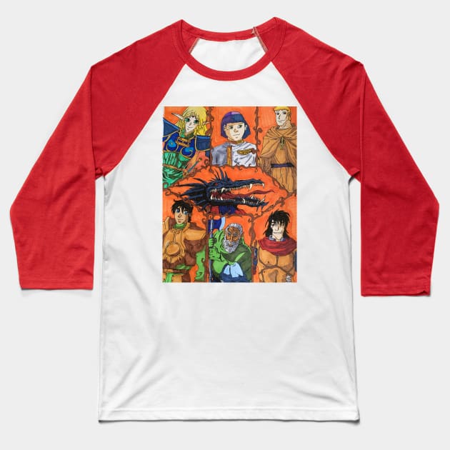 Fantasy Typical Group Baseball T-Shirt by Soundtrack Alley